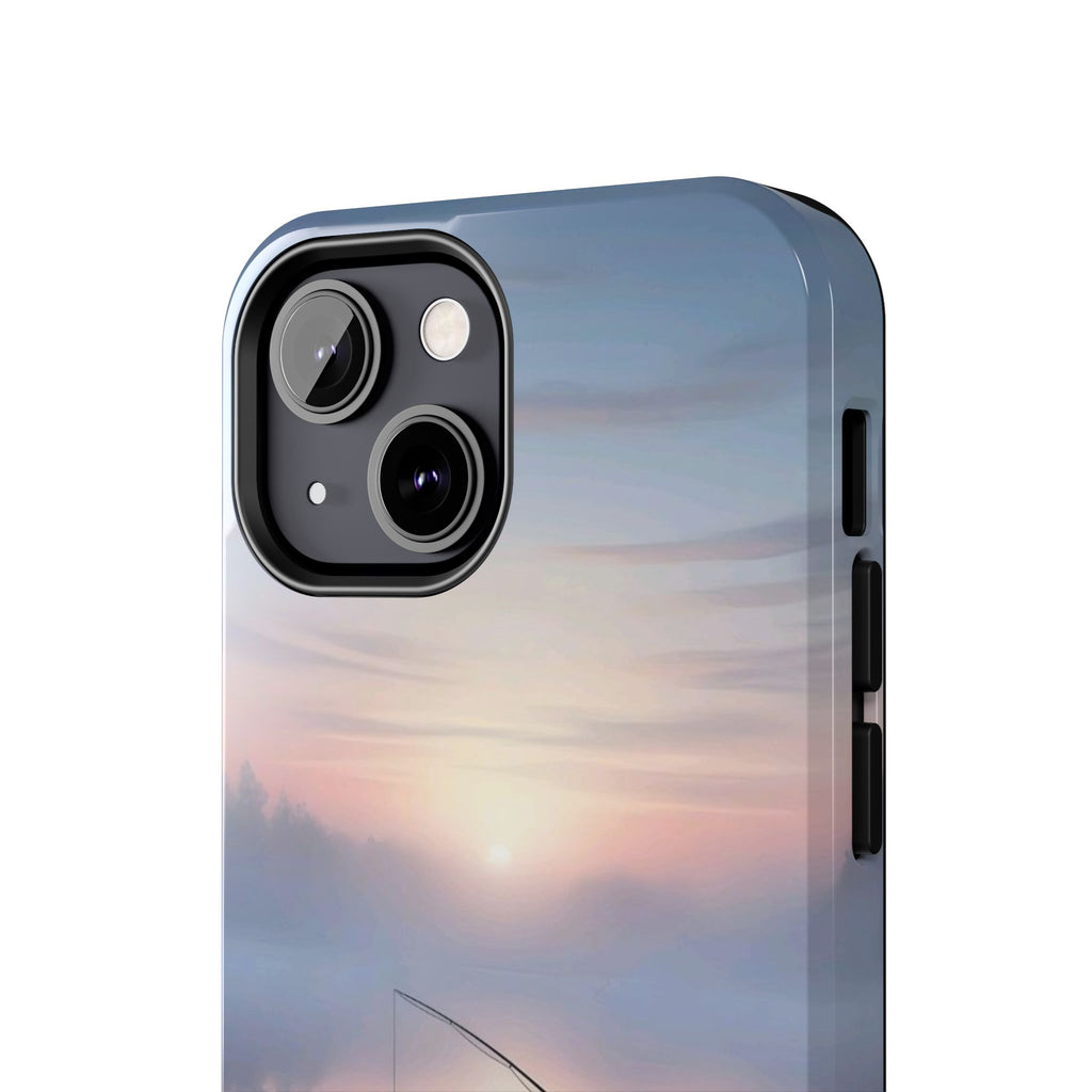 Sunset Fishing Phone Case