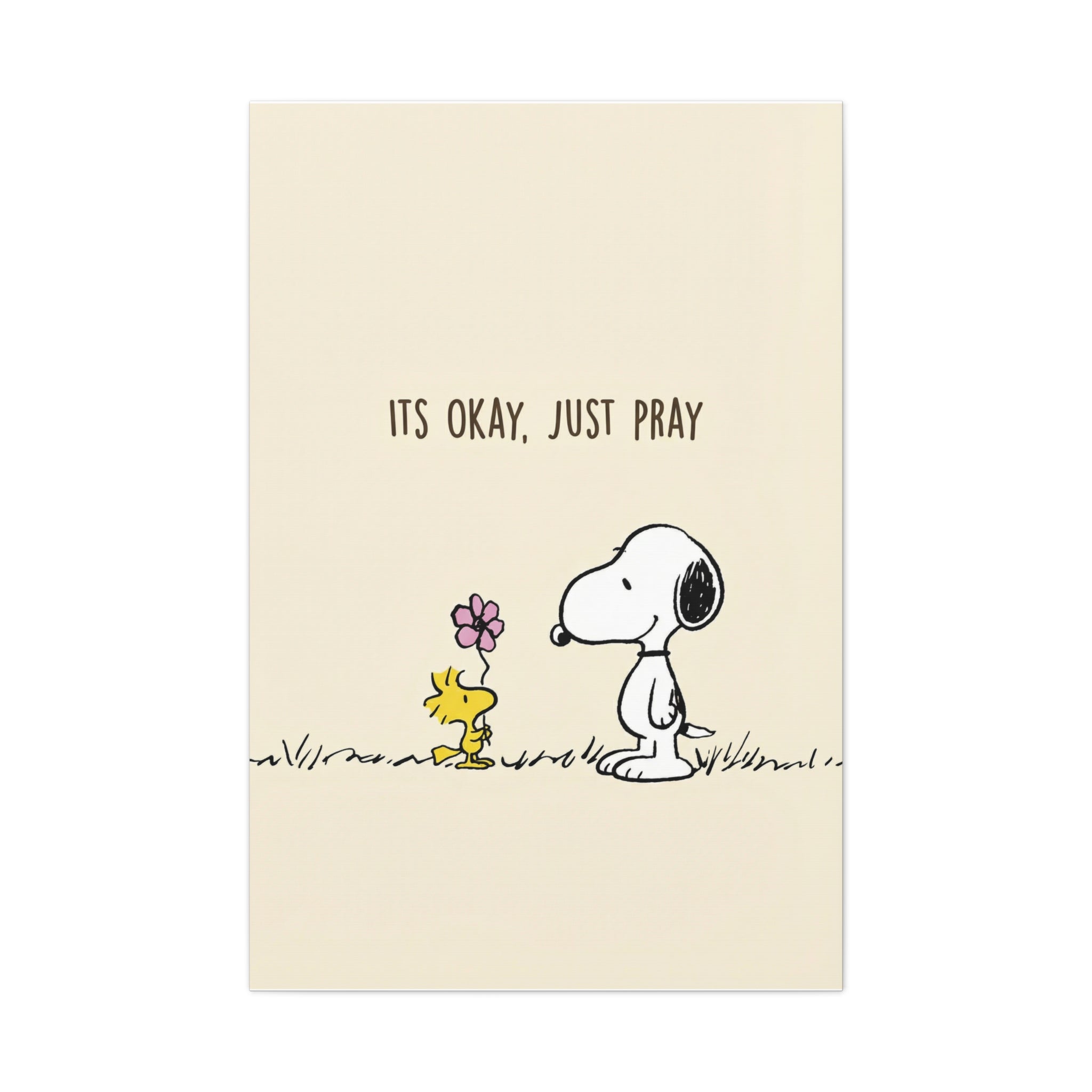 Its Okay Just Pray Canvas