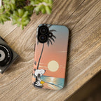 Snoopy Beach Sunset Phone Case