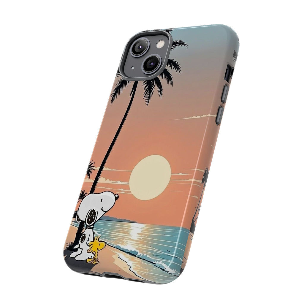 Snoopy Beach Sunset Phone Case