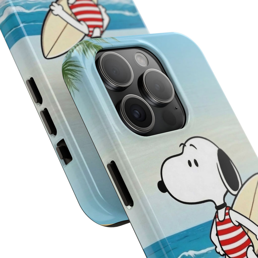 Beach Cartoon Surf Case