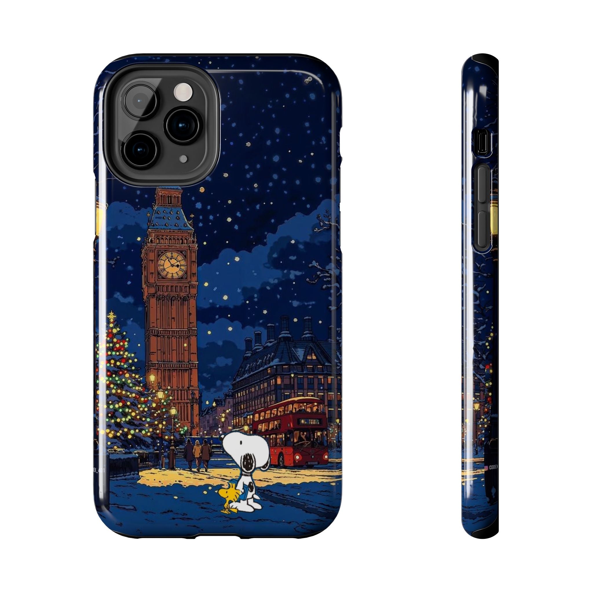 London Christmas Phone Case