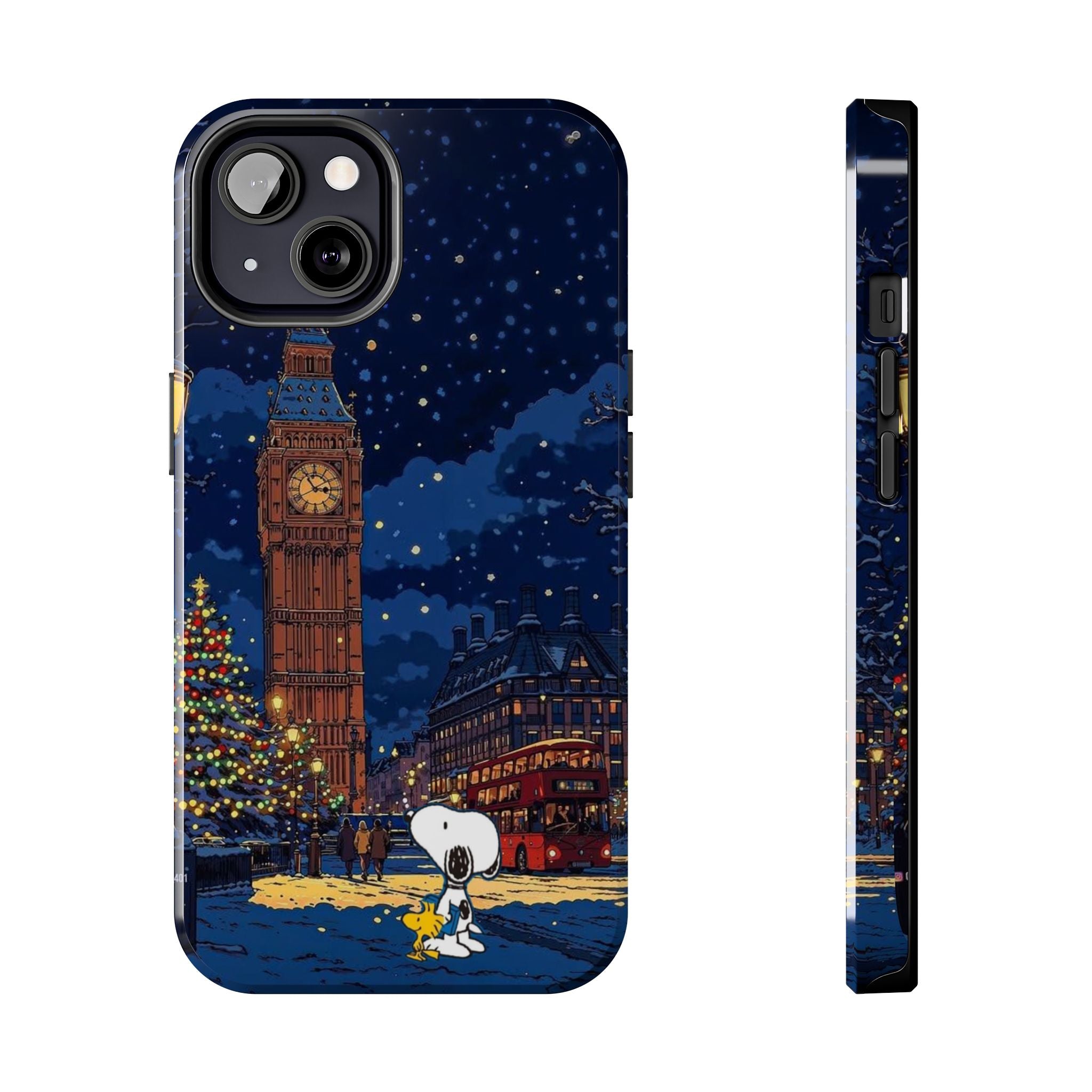 London Christmas Phone Case