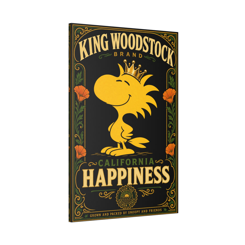 Woodstock California Happiness Canvas