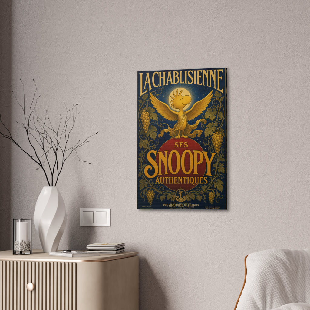 Snoopy Vintage Poster Canvas