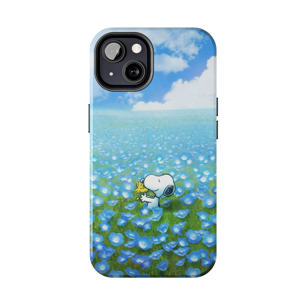 Blue Flower Field Case
