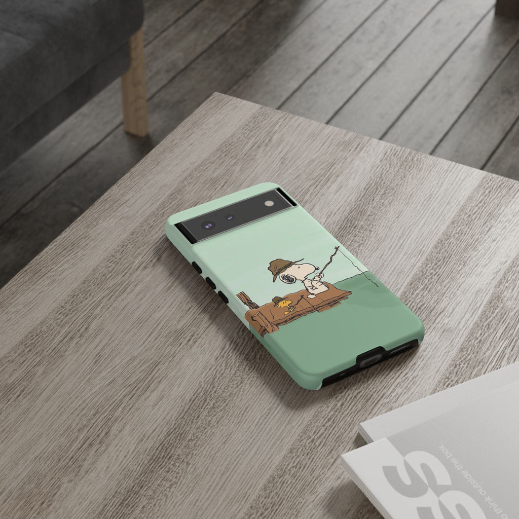 Snoopy Fishing Phone Case