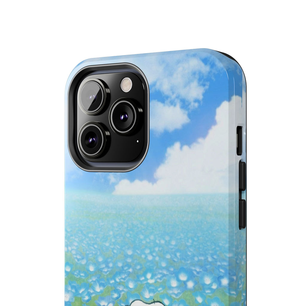 Blue Flower Field Case