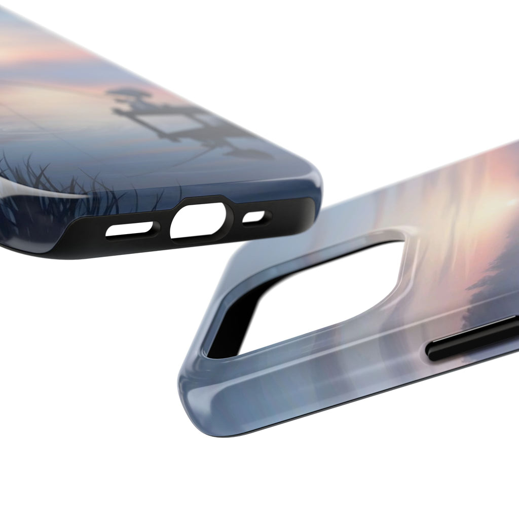 Sunset Fishing Phone Case