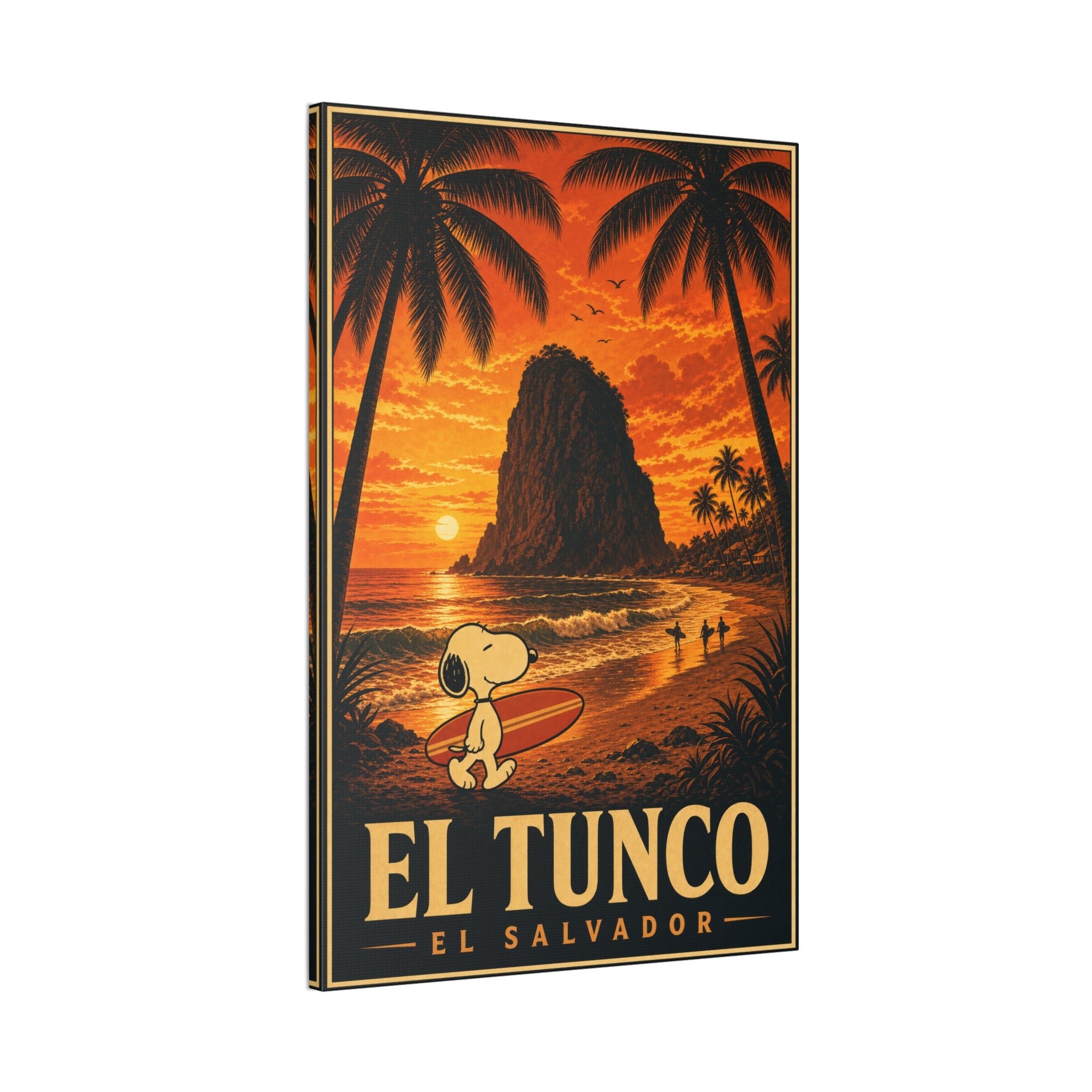 El Tunco Surf Canvas