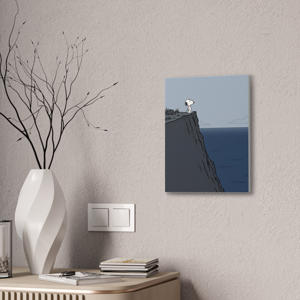 Snoopy Cliffside Canvas