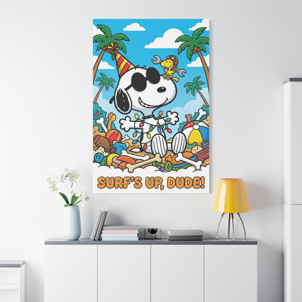 Snoopy Sailing Day Canvas