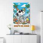 Snoopy Sailing Day Canvas