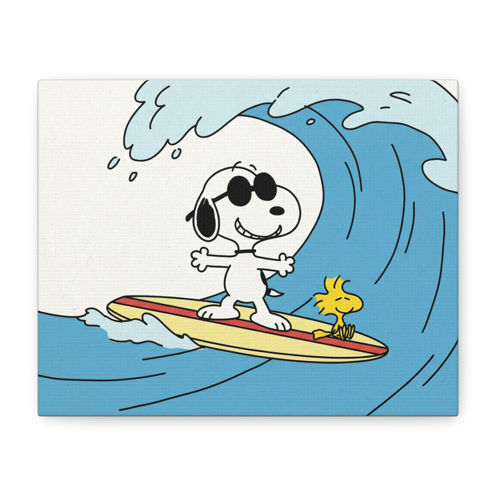 Snoopy Wave Rider Canvas