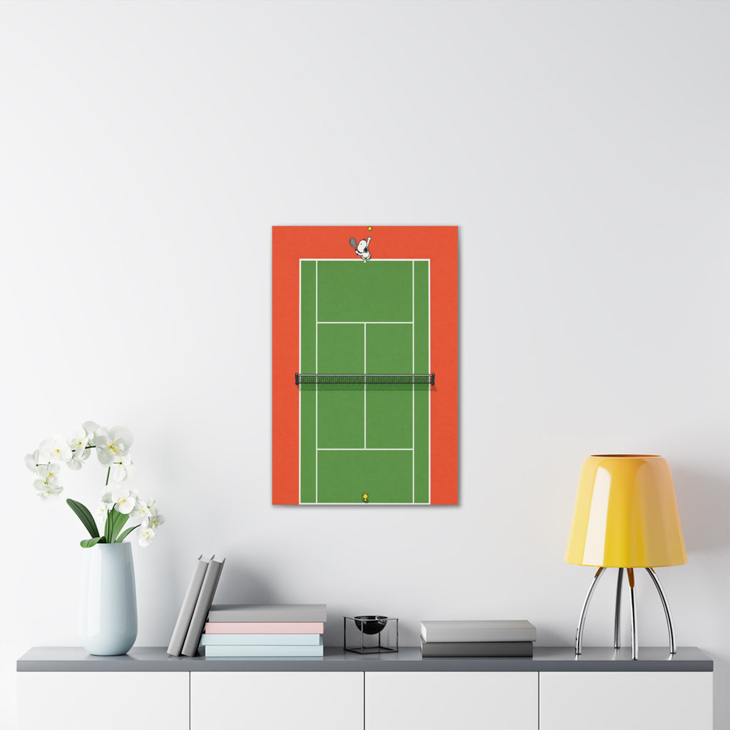 Tennis Court Canvas
