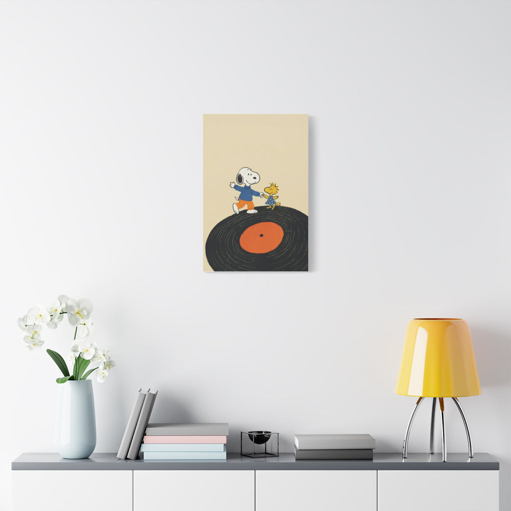 Dancing On Vinyl Canvas