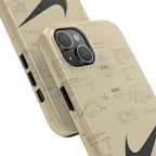 Graph Paper Phone Case