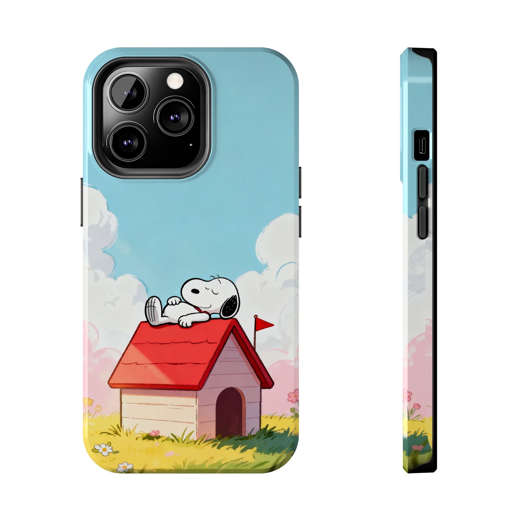 Relaxing Doghouse Phone Case