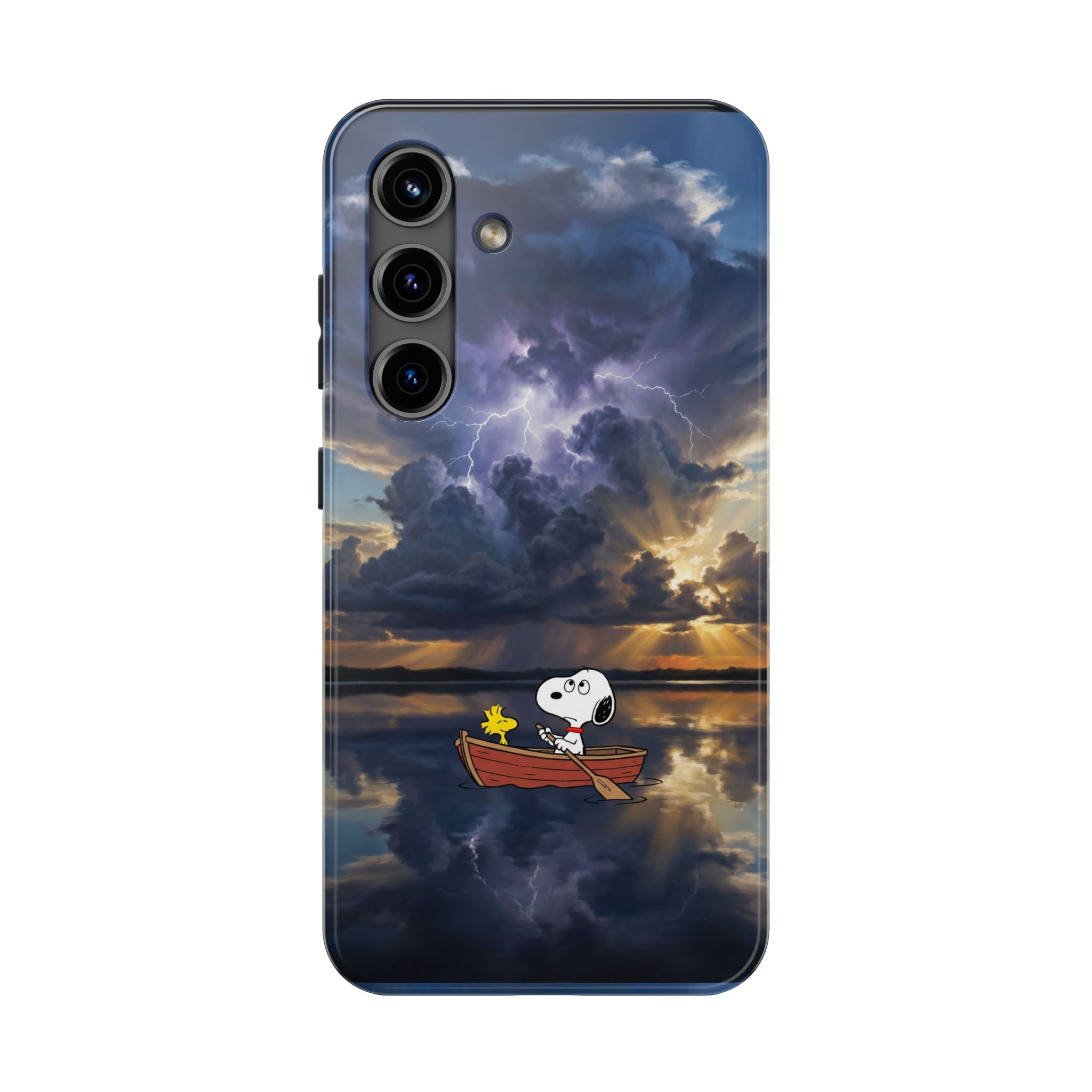 Stormy Rowboat Phone Case