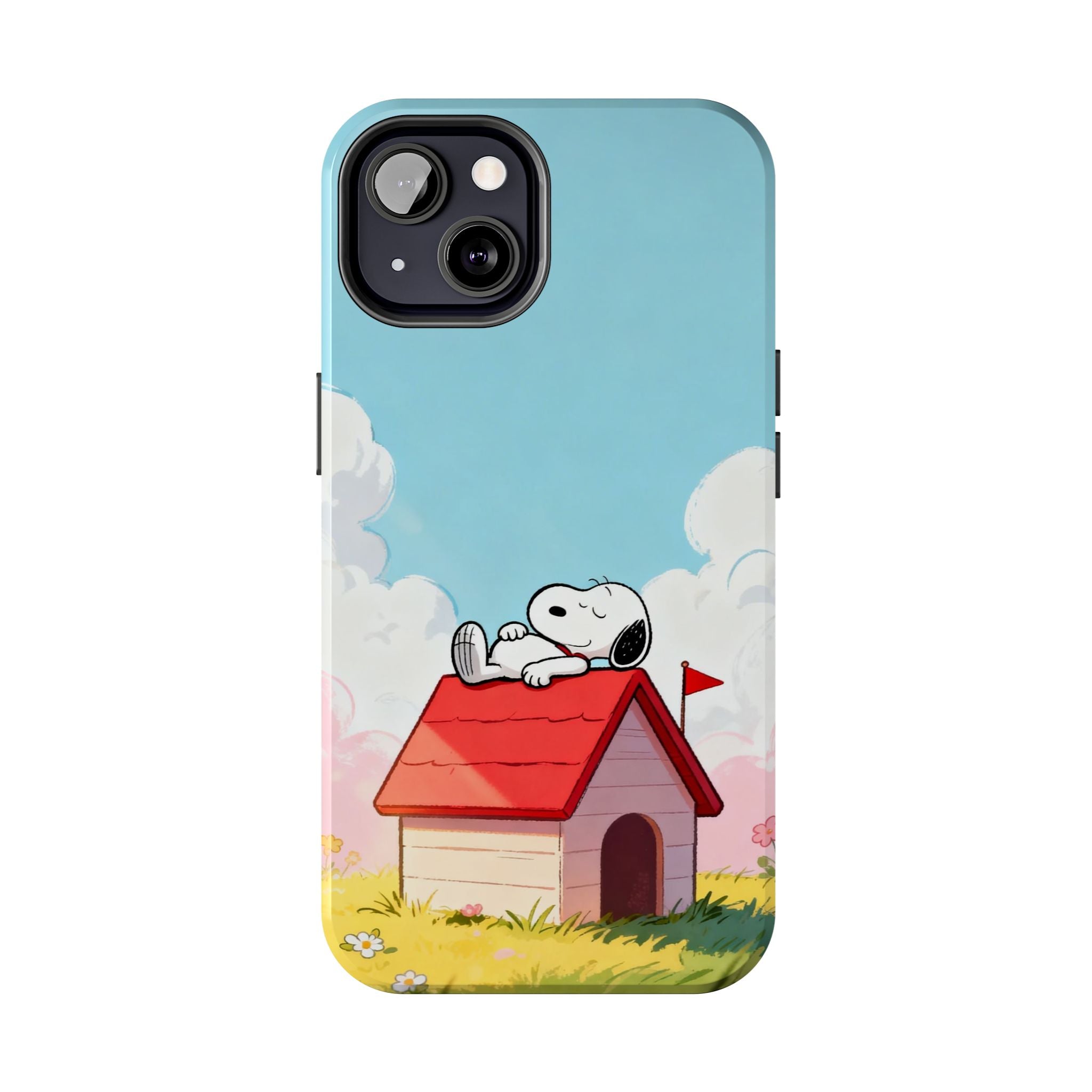 Relaxing Doghouse Phone Case