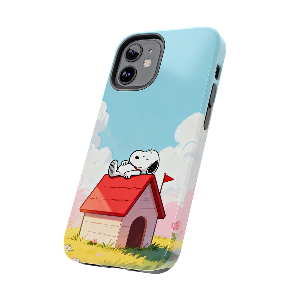 Relaxing Doghouse Phone Case
