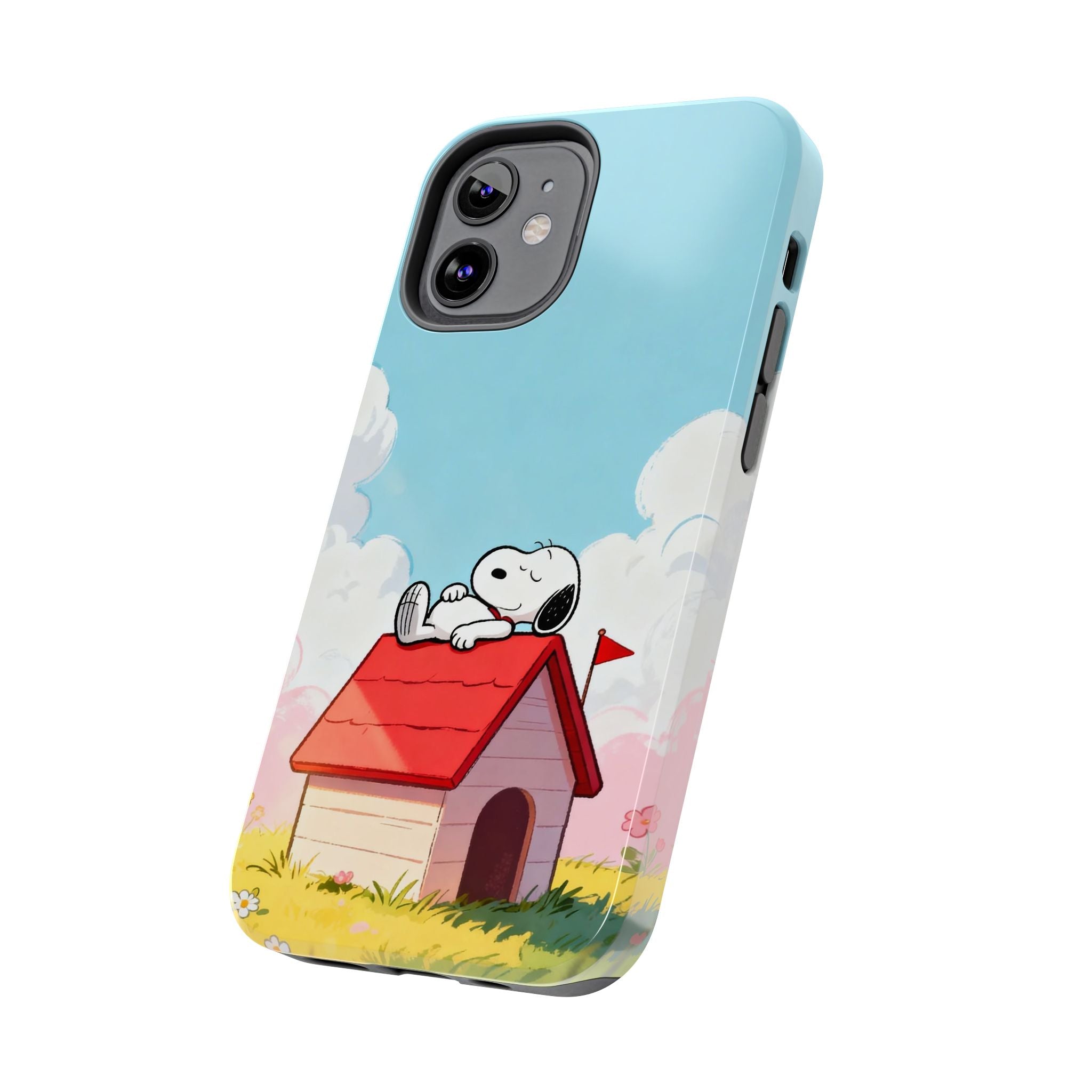 Relaxing Doghouse Phone Case