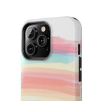 Rainbow Stripe Snoopy Phone Case