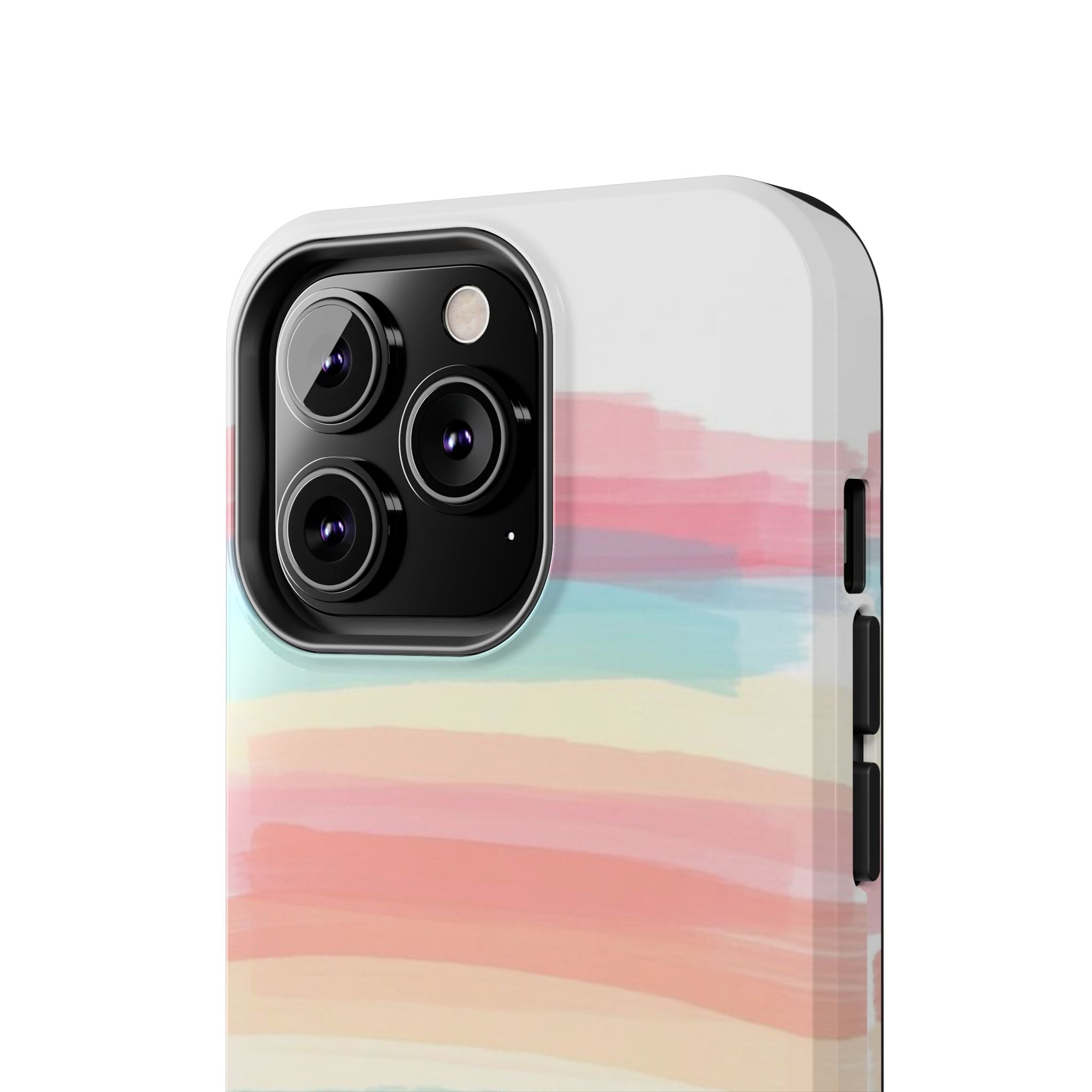 Rainbow Stripe Snoopy Phone Case