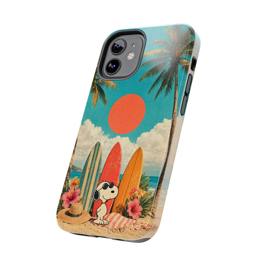 Retro Beach Sun Case