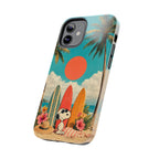 Retro Beach Sun Case