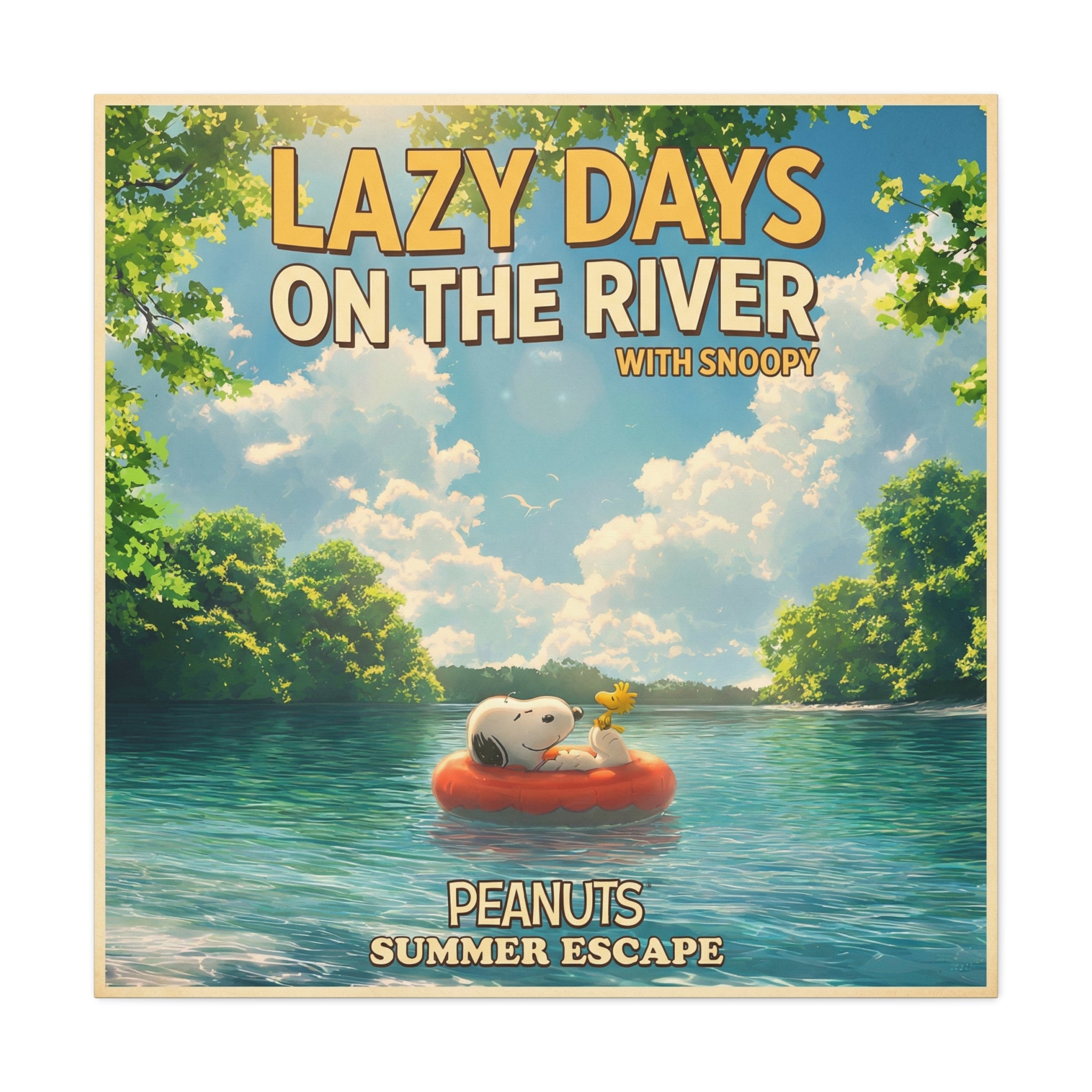 Lazy River Days Canvas