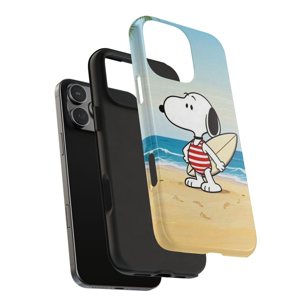 Beach Cartoon Surf Case