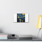 Snoopy Paris Autumn Canvas