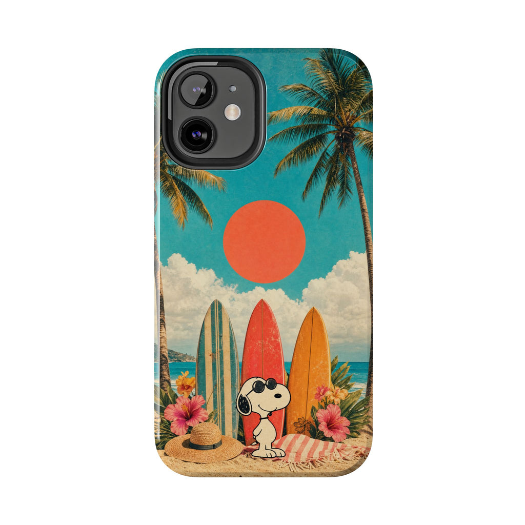 Retro Beach Sun Case