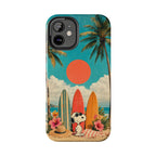 Retro Beach Sun Case