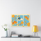 Goldfish Swim Canvas