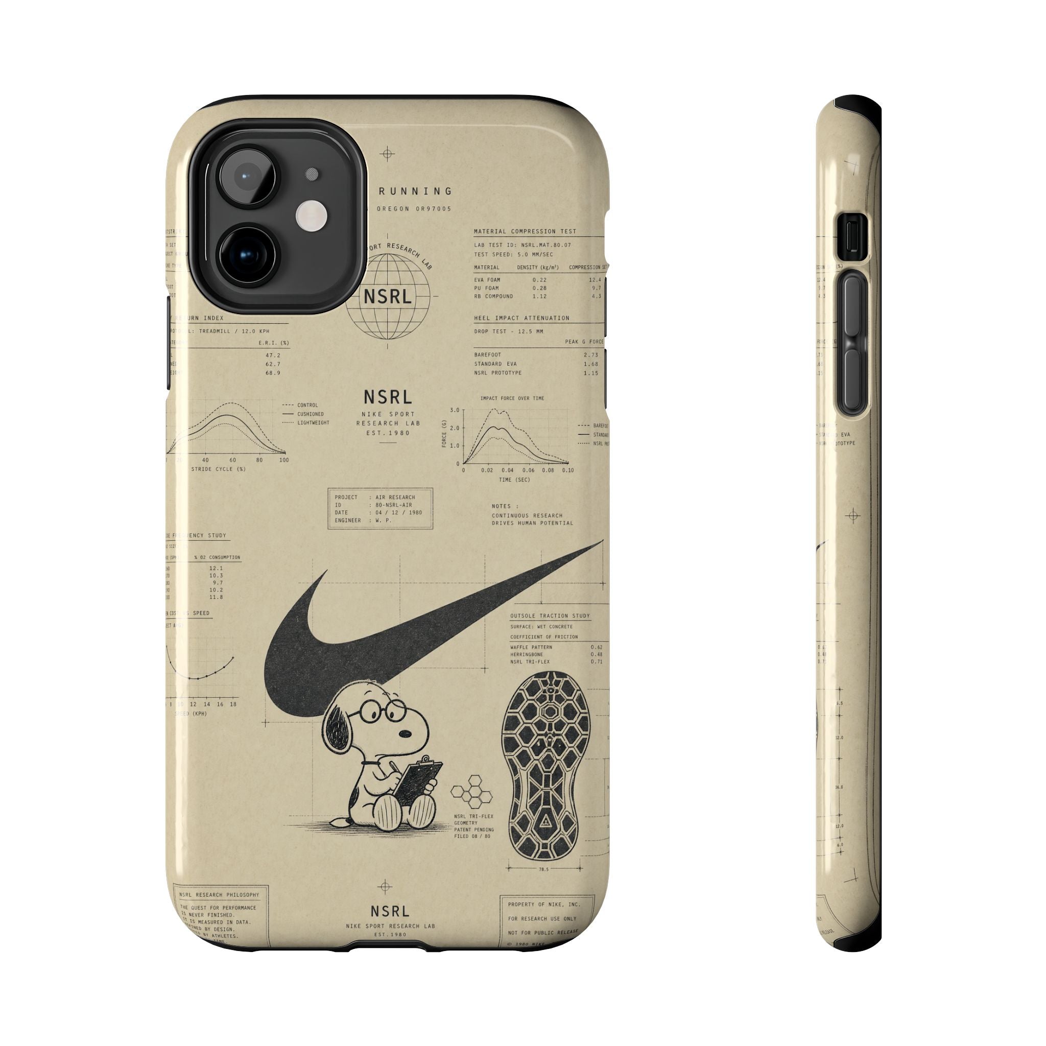 Graph Paper Phone Case