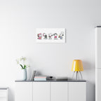 Snoopy Lineup Canvas