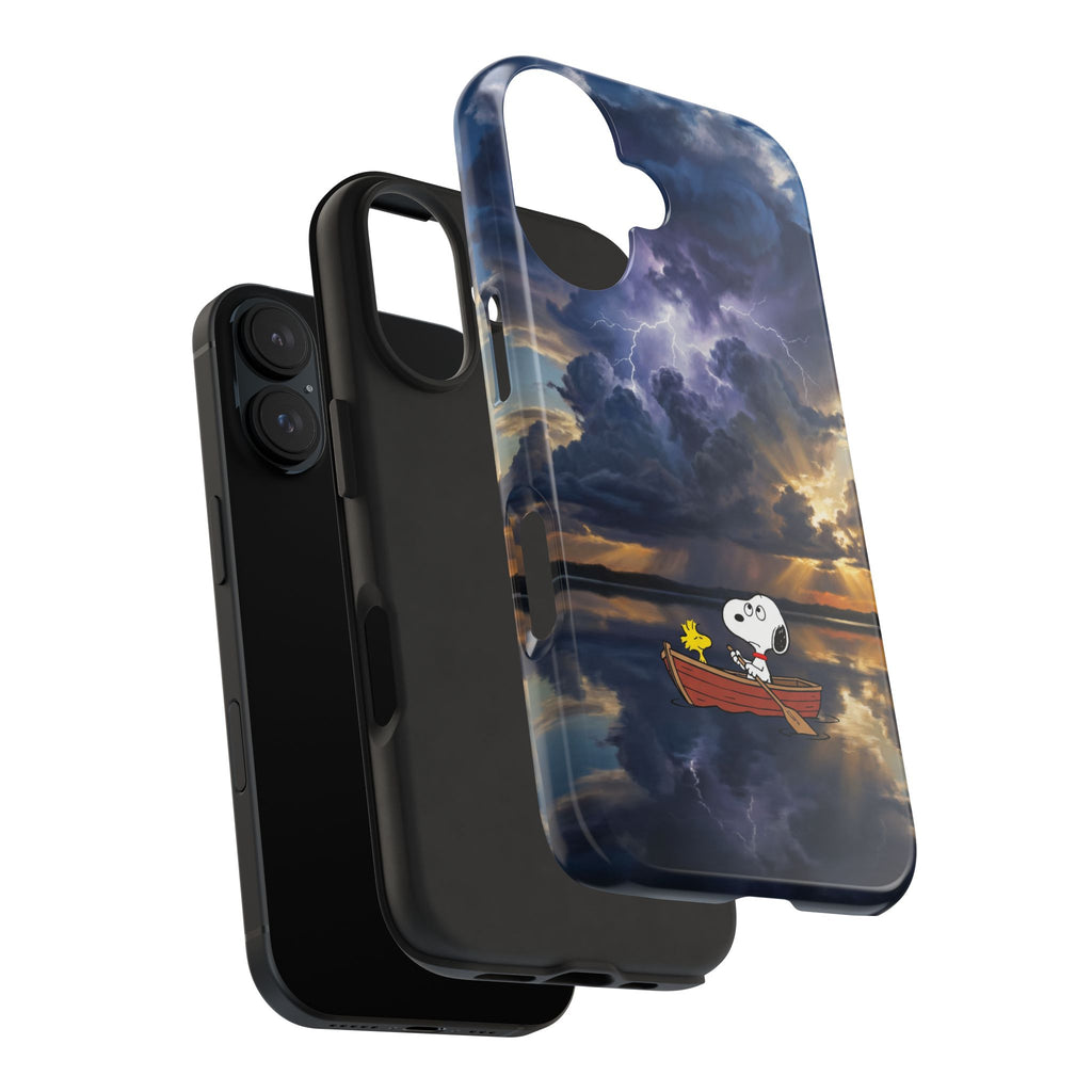 Stormy Rowboat Phone Case