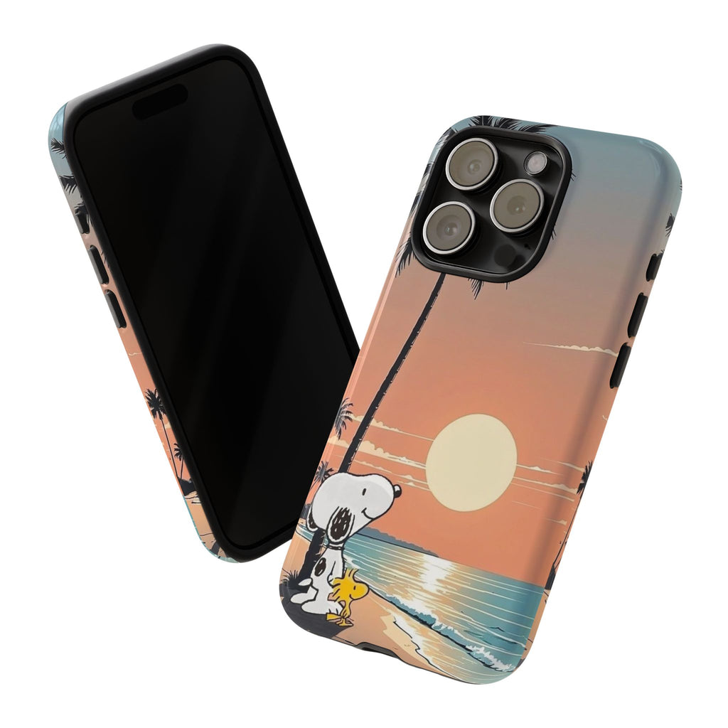 Snoopy Beach Sunset Phone Case