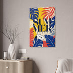 Snoopy Summer Beach Canvas