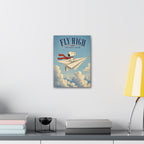 Snoopy Fly High Canvas