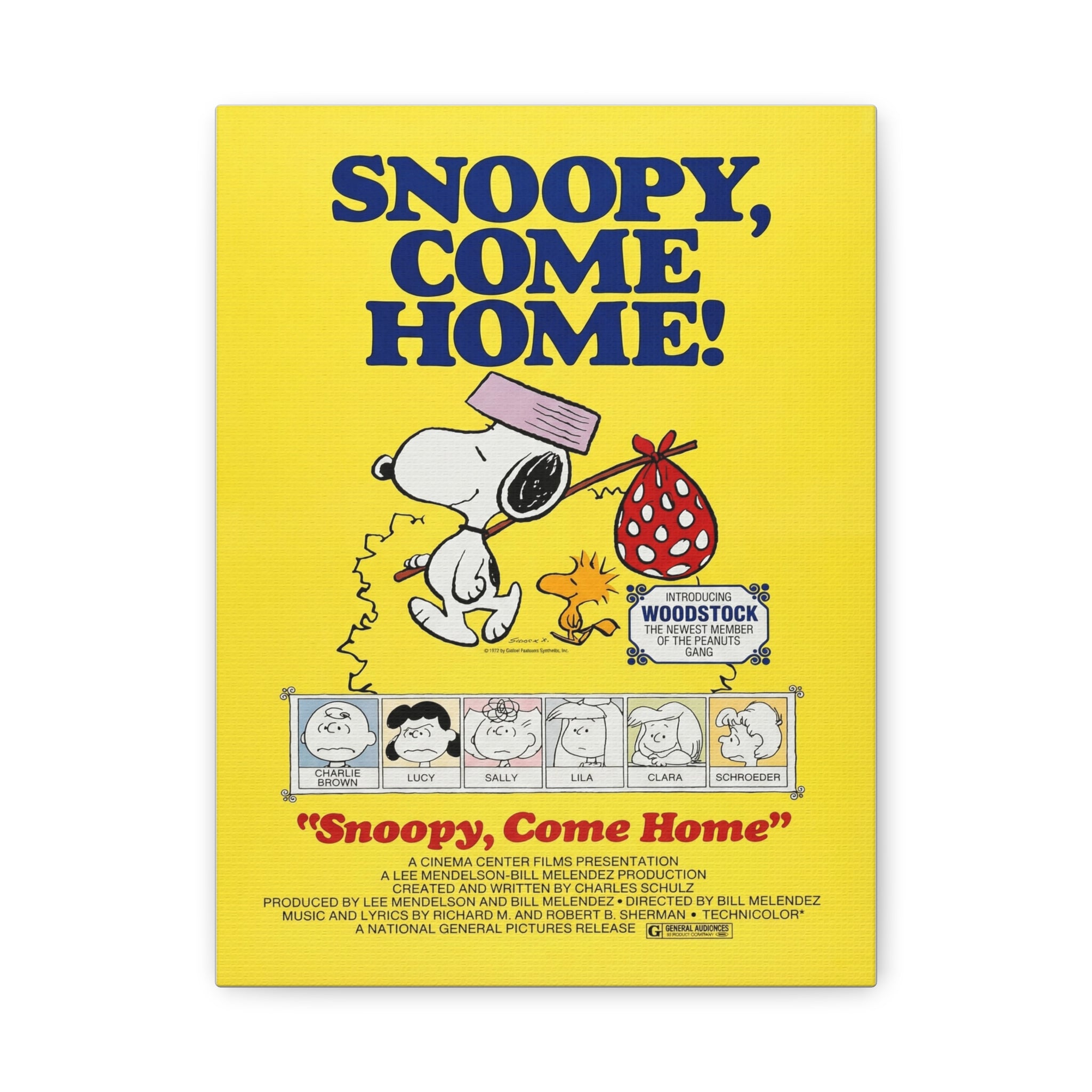 Snoopy Come Home Canvas