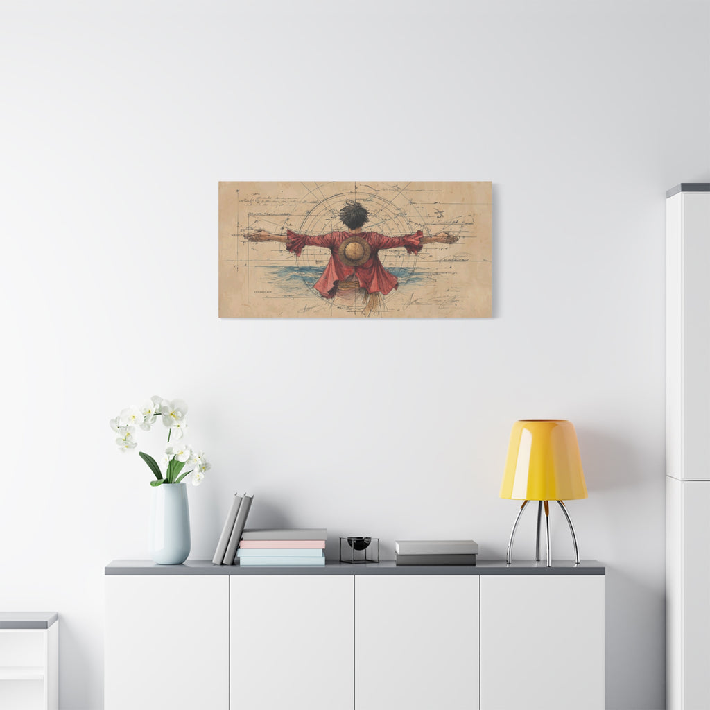 Straw Hat Pirate Canvas