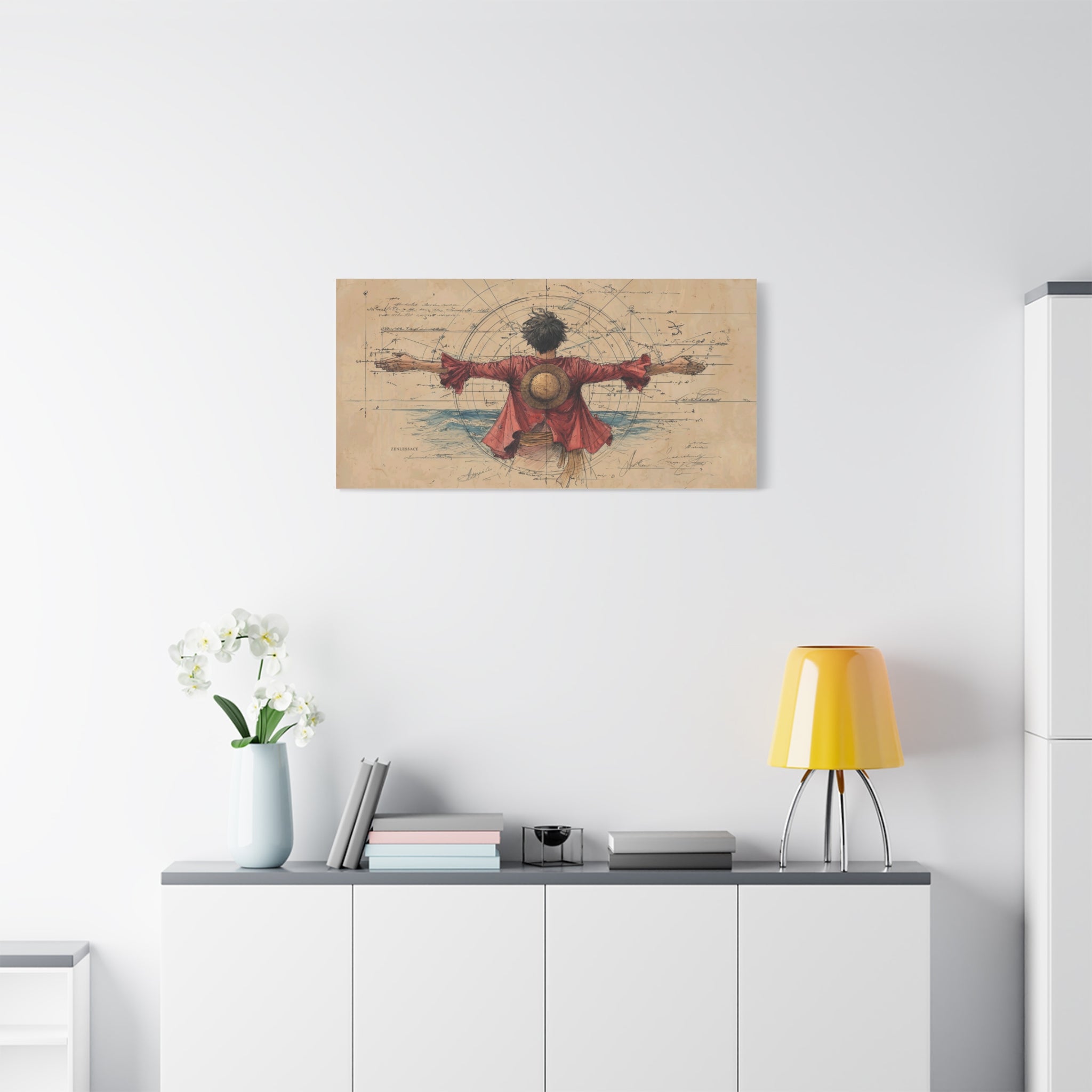 Straw Hat Pirate Canvas