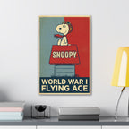 WWI Flying Ace Canvas