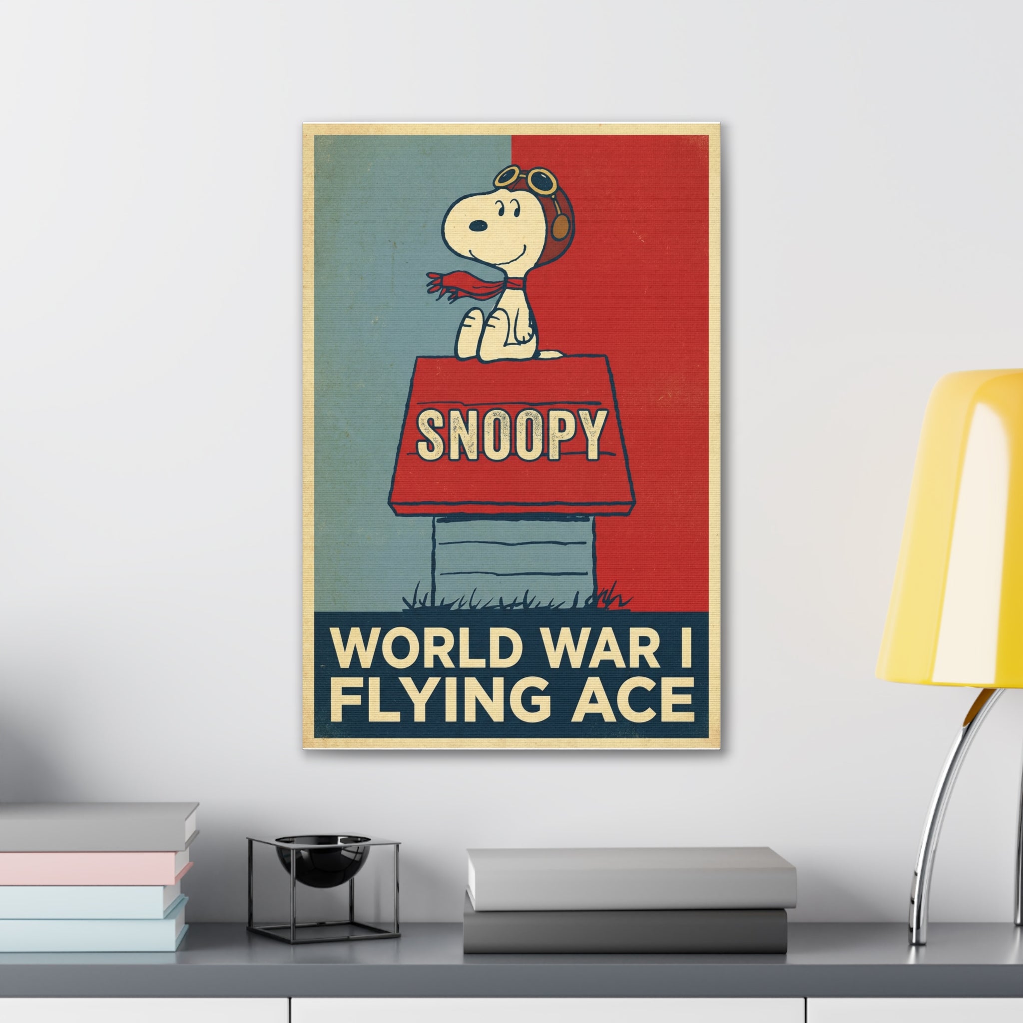 WWI Flying Ace Canvas