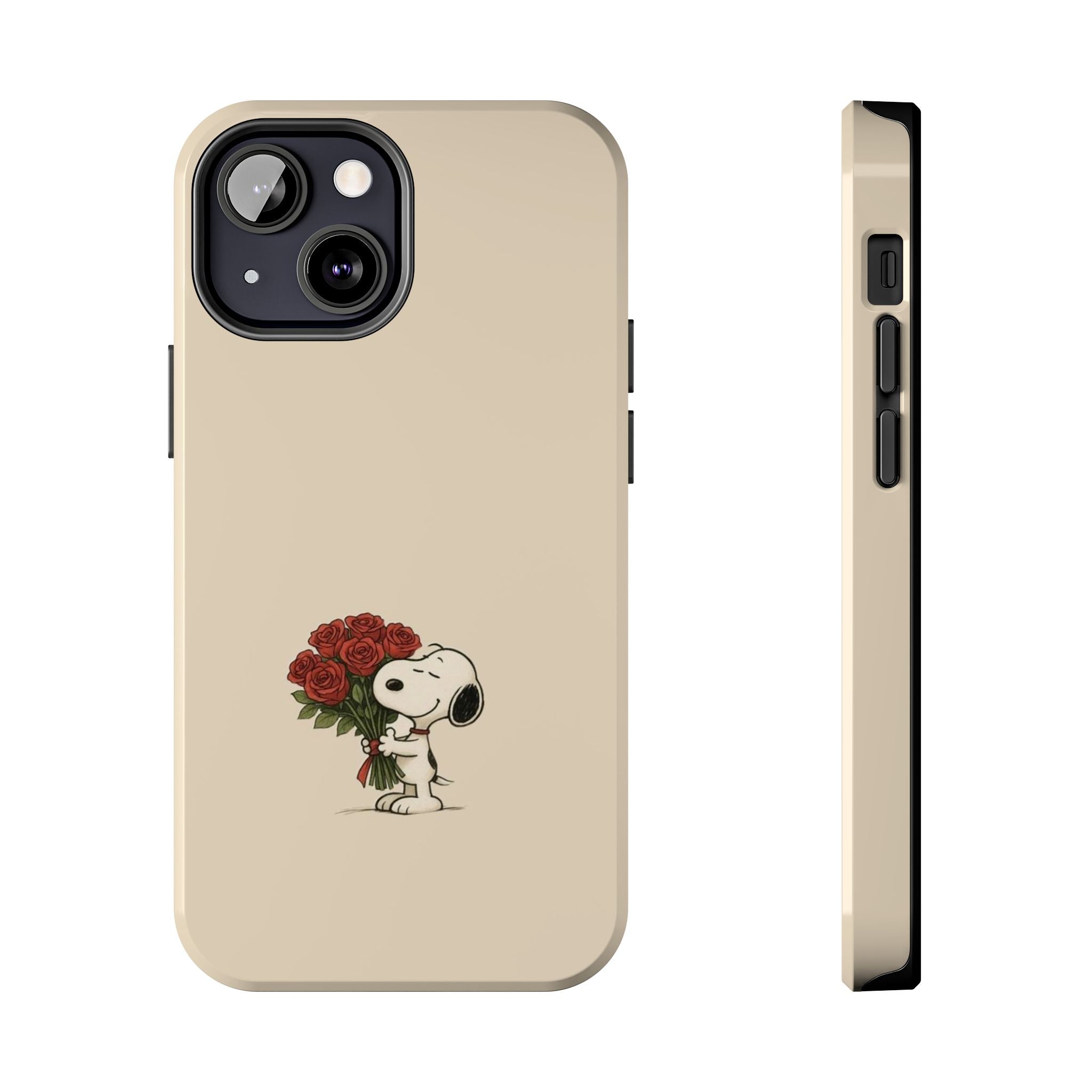 Snoopy Roses Phone Case