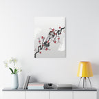 Racing Car Blossom Canvas