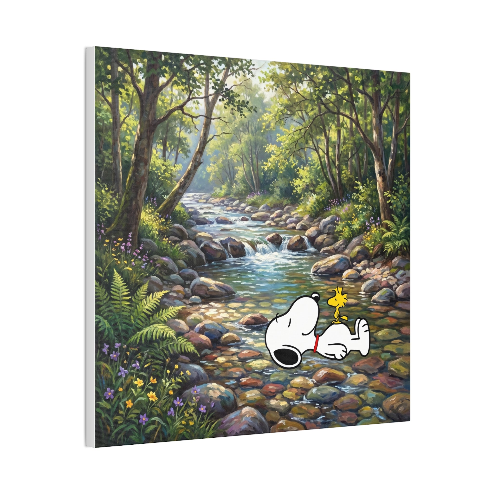 River Scene Canvas
